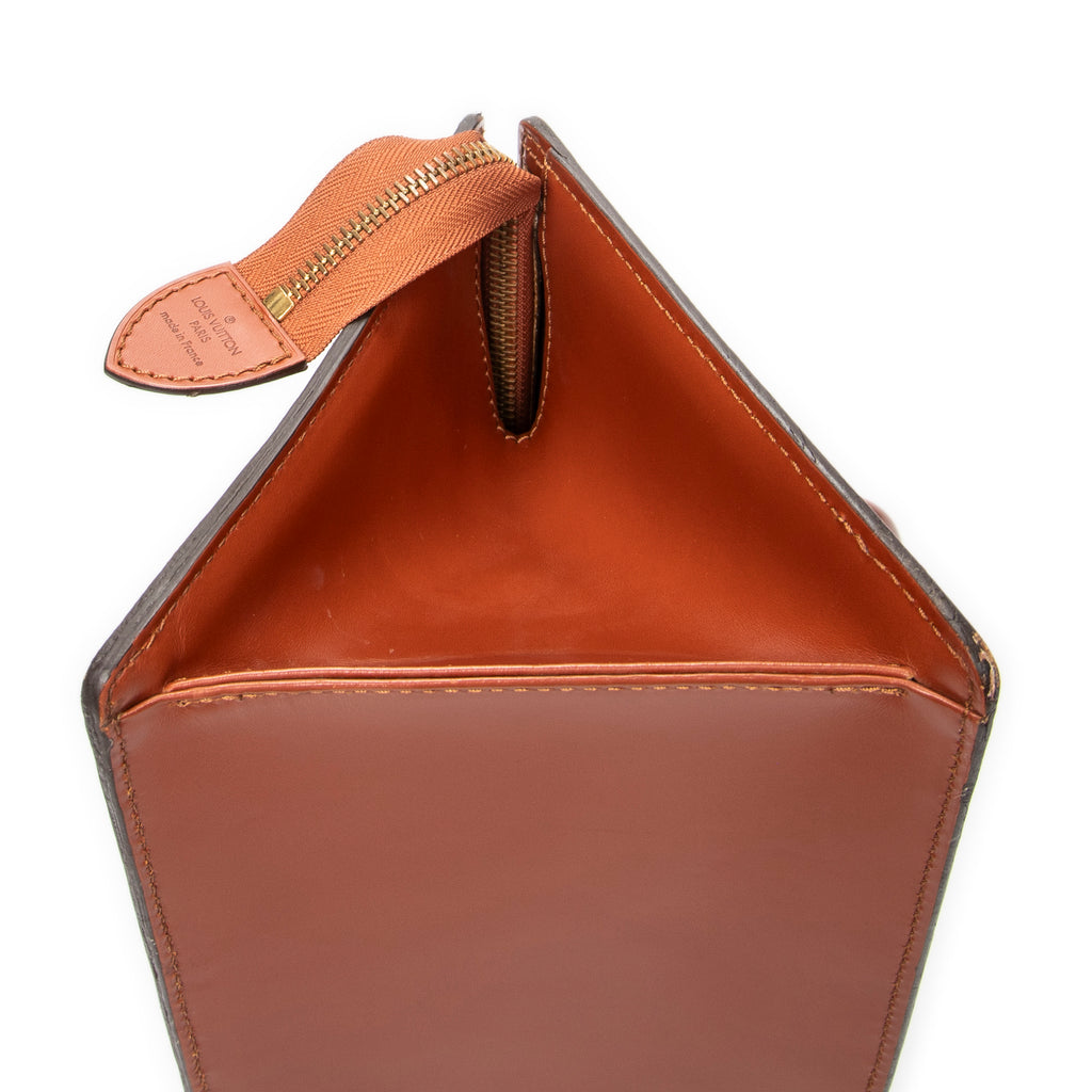 Handbag Sac Triangle Tan Epi