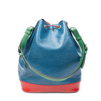 Shoulder Bag Noe Tricolor GM Blue Epi