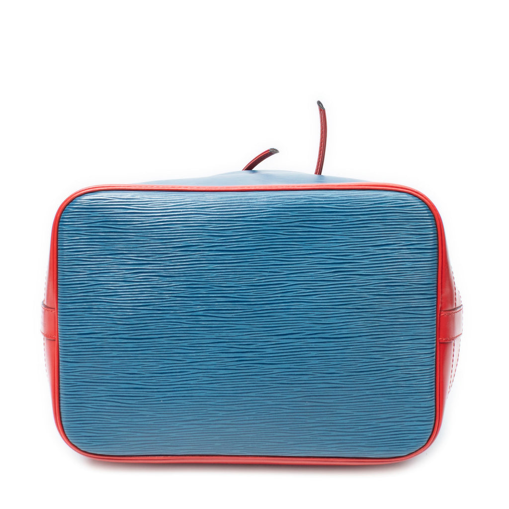 Shoulder Bag Noe Tricolor GM Blue Epi