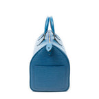 Handbag Speedy 35 Blue Epi