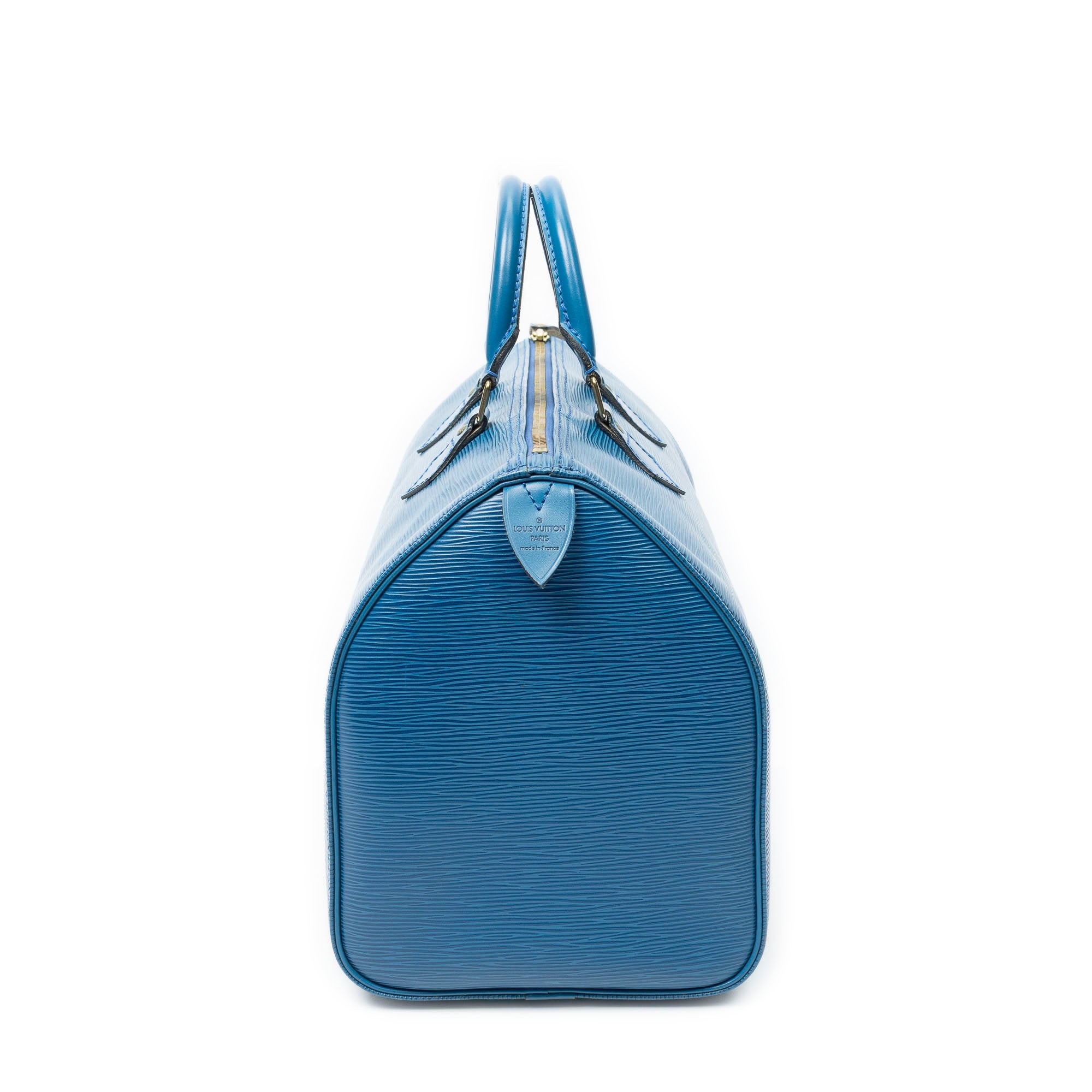 Handbag Speedy 35 Blue Epi