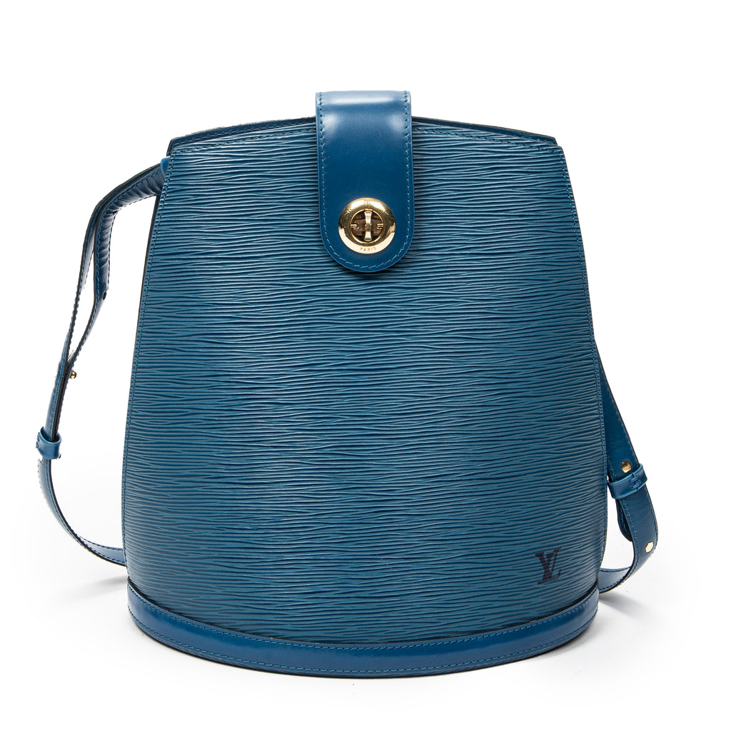 Shoulder Bag Cluny Blue Epi