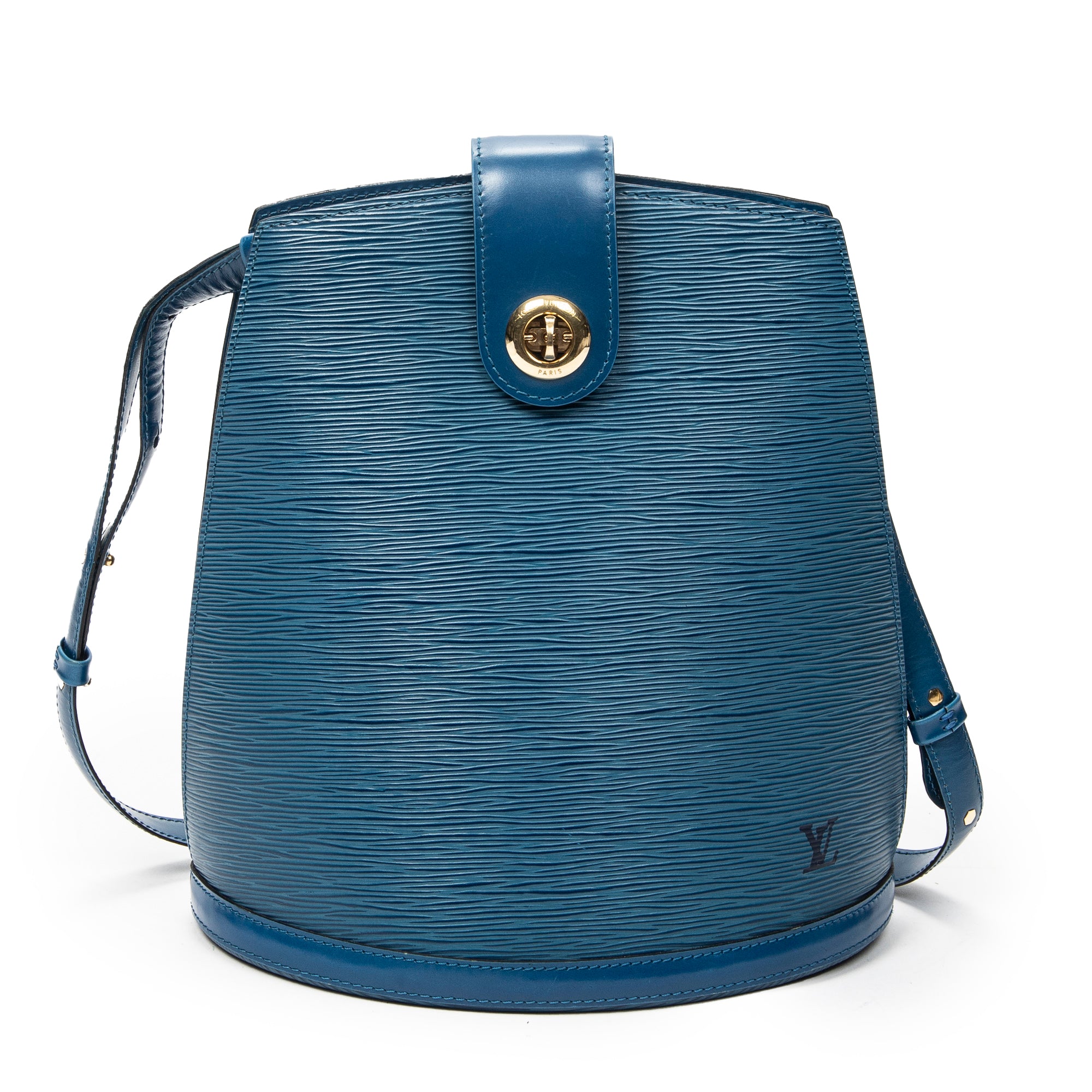 Shoulder Bag Cluny Blue Epi