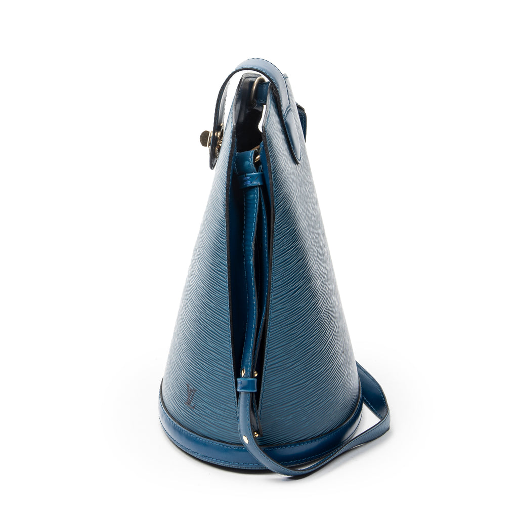 Shoulder Bag Cluny Blue Epi