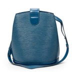 Shoulder Bag Cluny Blue Epi