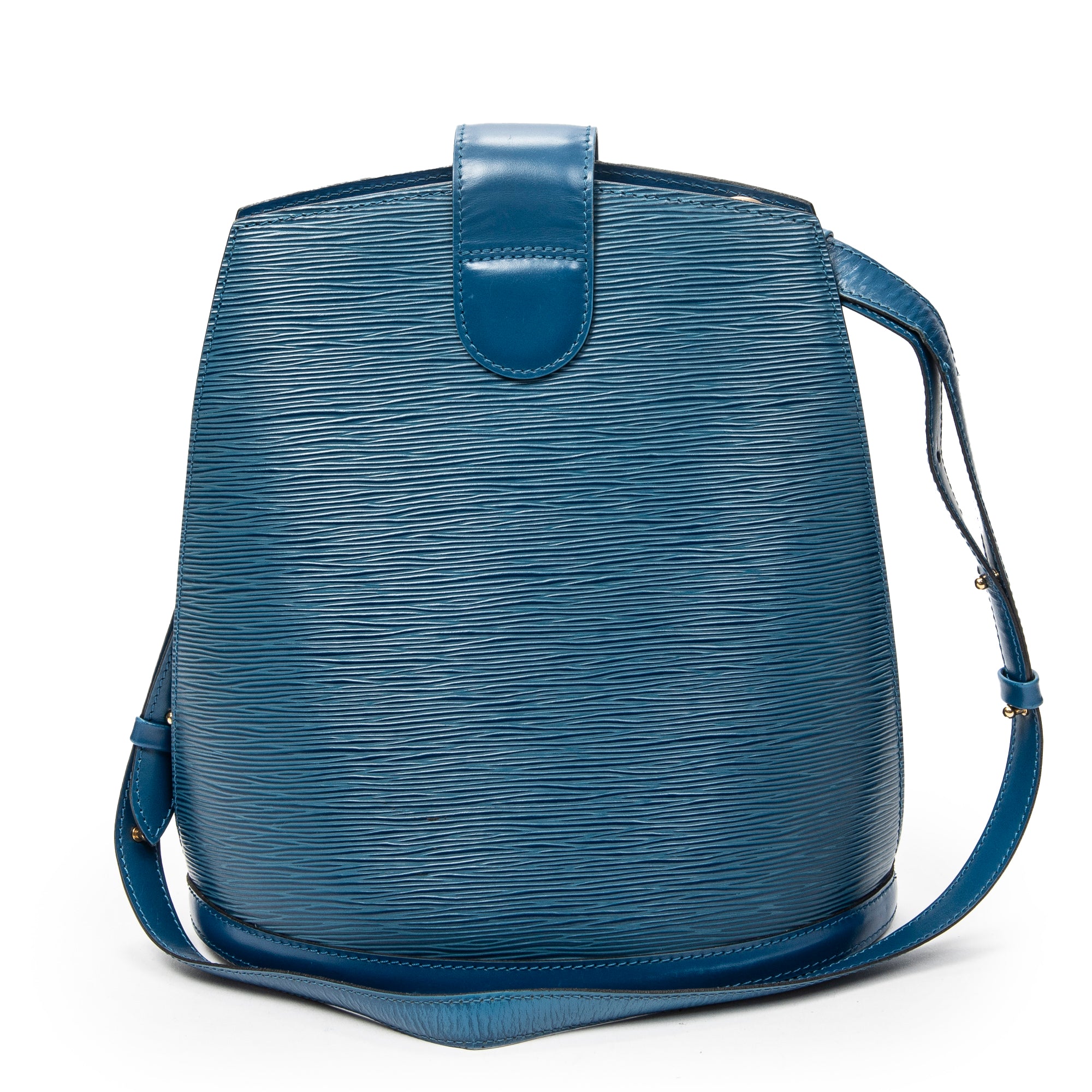 Shoulder Bag Cluny Blue Epi