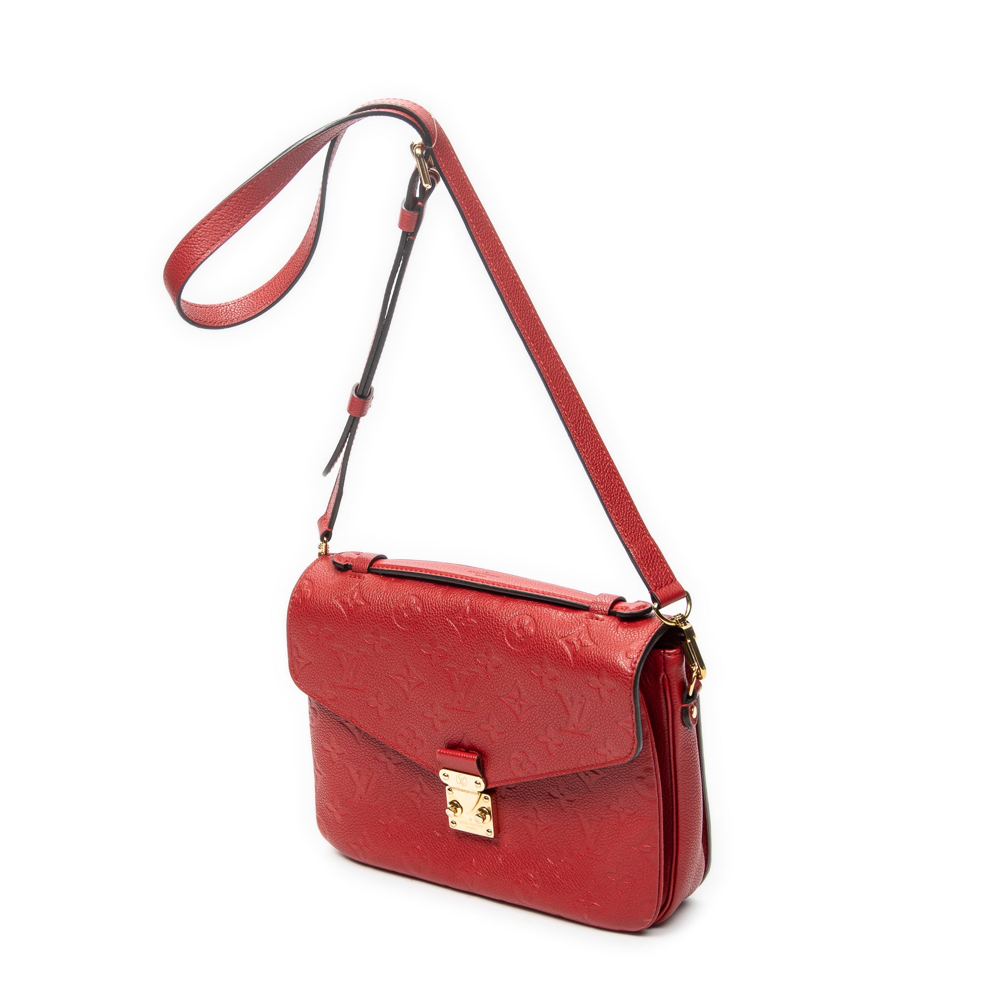 Shoulder Bag Pochette Metis Cherry Monogram Empreinte