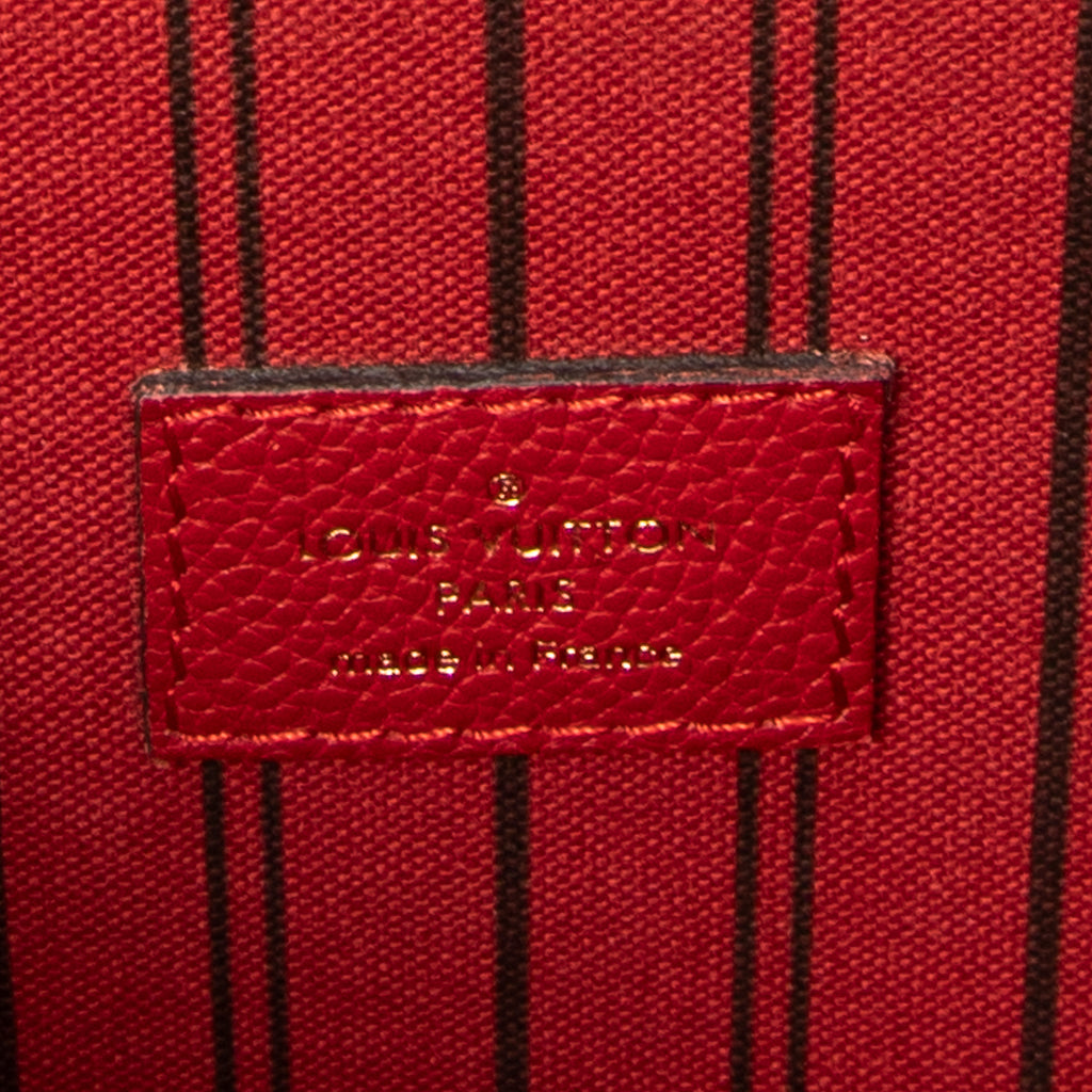 Shoulder Bag Pochette Metis Cherry Monogram Empreinte