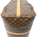 Travel Bag Keepall Bandouliere 55 Brown Monogram Canvas