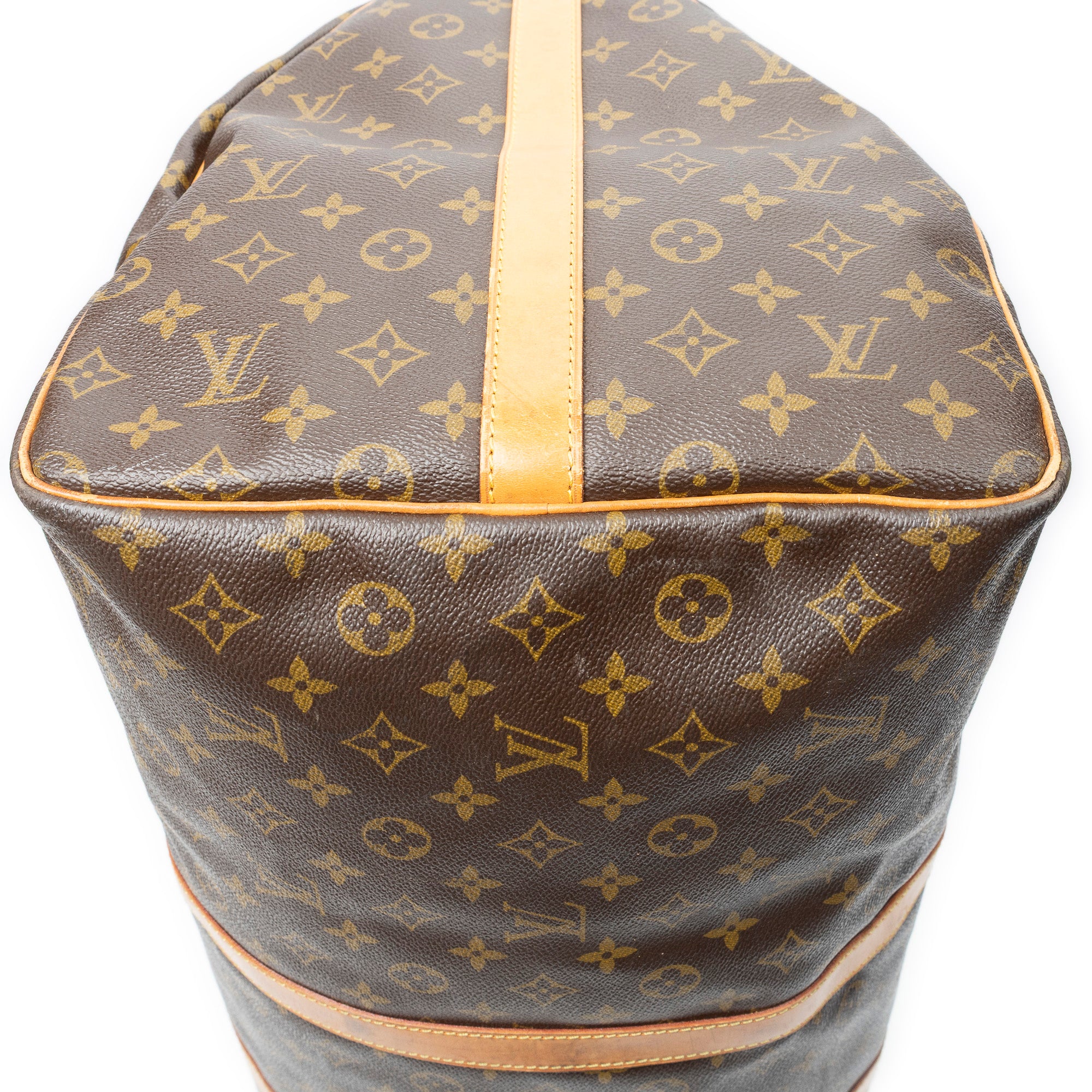 Travel Bag Keepall Bandouliere 60 Brown Monogram Canvas