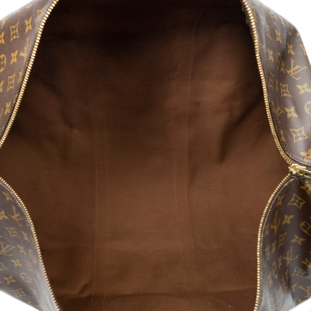 Travel Bag Keepall Bandouliere 60 Brown Monogram Canvas