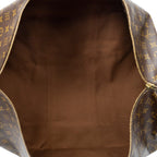 Travel Bag Keepall Bandouliere 60 Brown Monogram Canvas