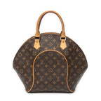 Handbag Ellipse MM Brown Monogram Canvas
