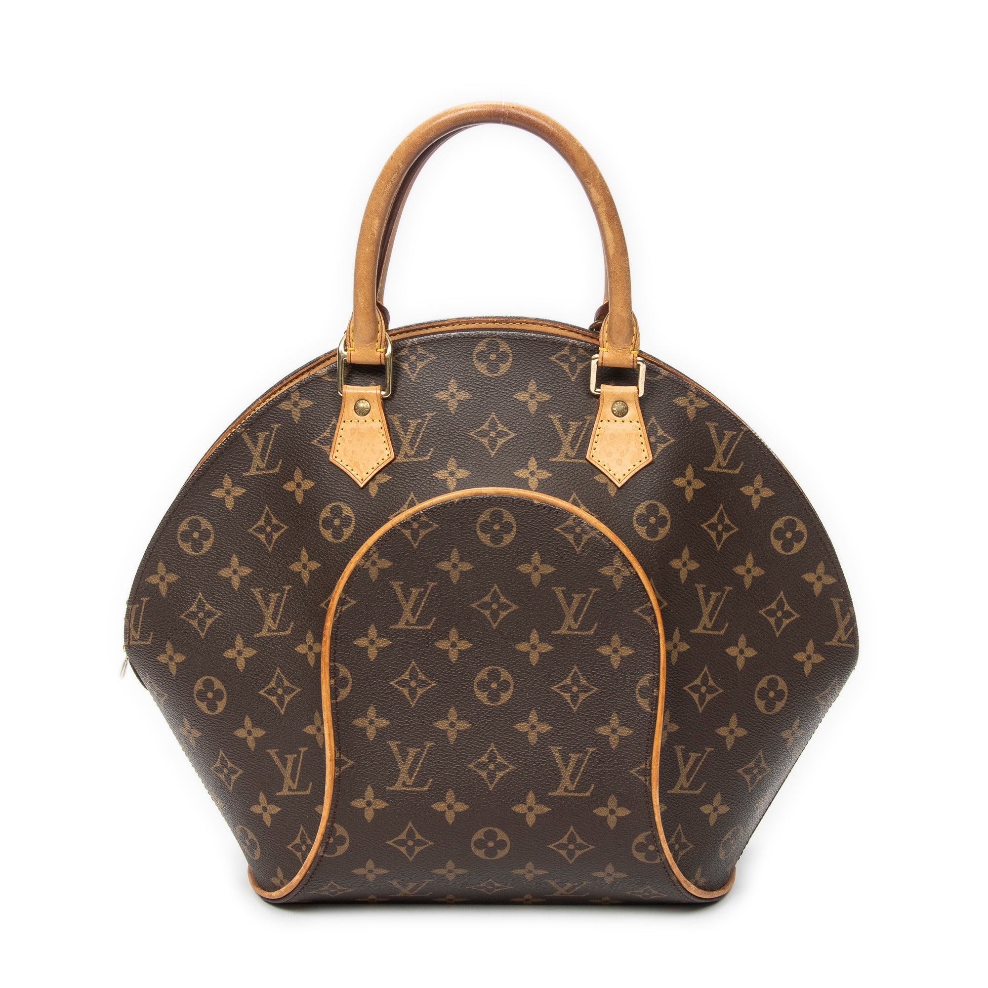 Handbag Ellipse MM Brown Monogram Canvas
