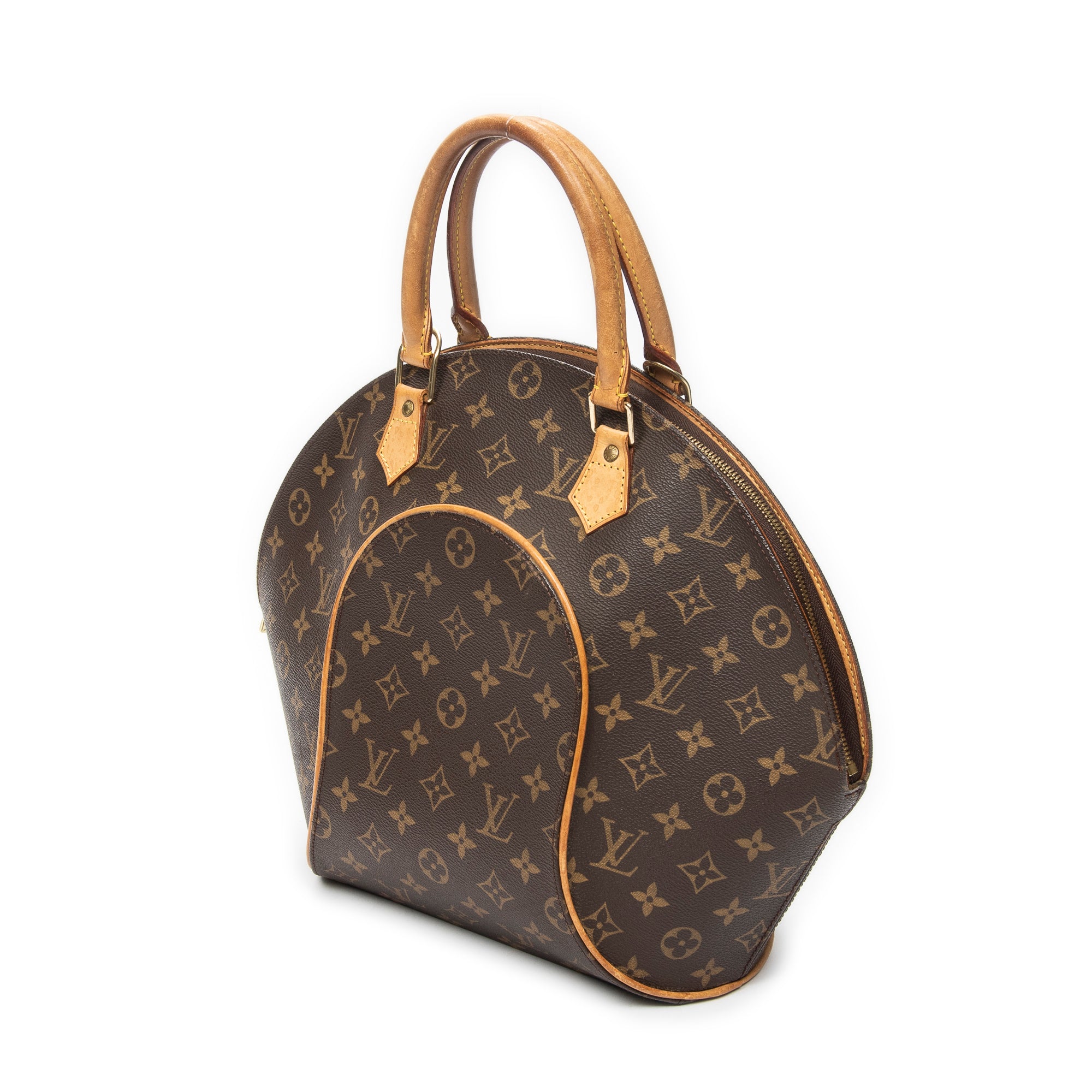 Handbag Ellipse MM Brown Monogram Canvas
