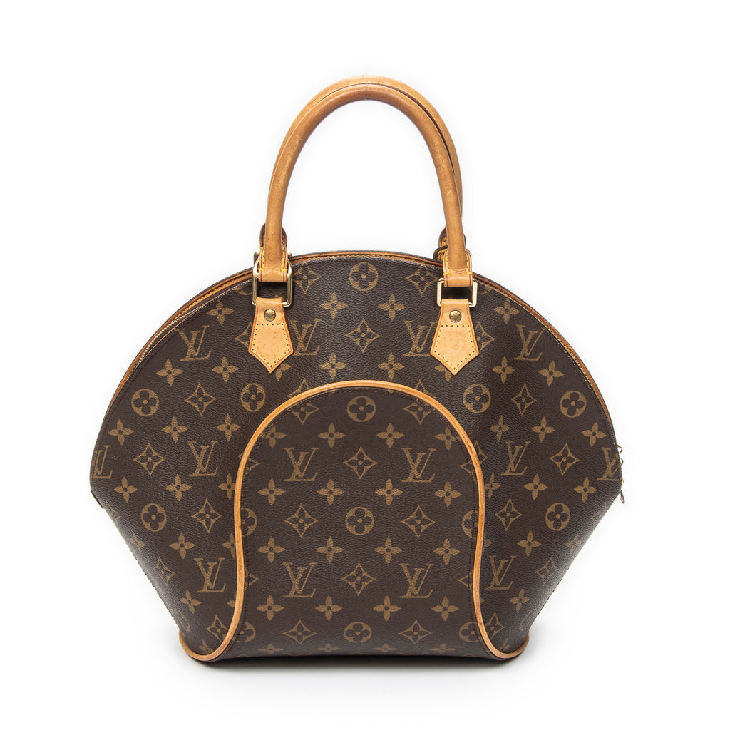 Handbag Ellipse MM Brown Monogram Canvas