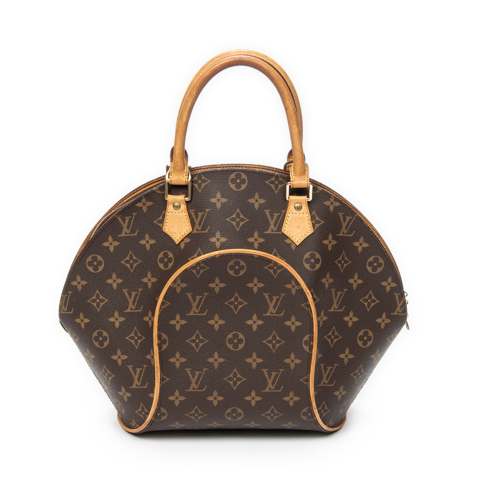 Handbag Ellipse MM Brown Monogram Canvas
