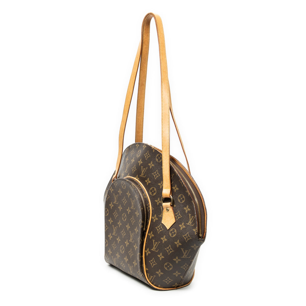 Shoulder Bag Ellipse Shopping GM Brown Monogram Canvas