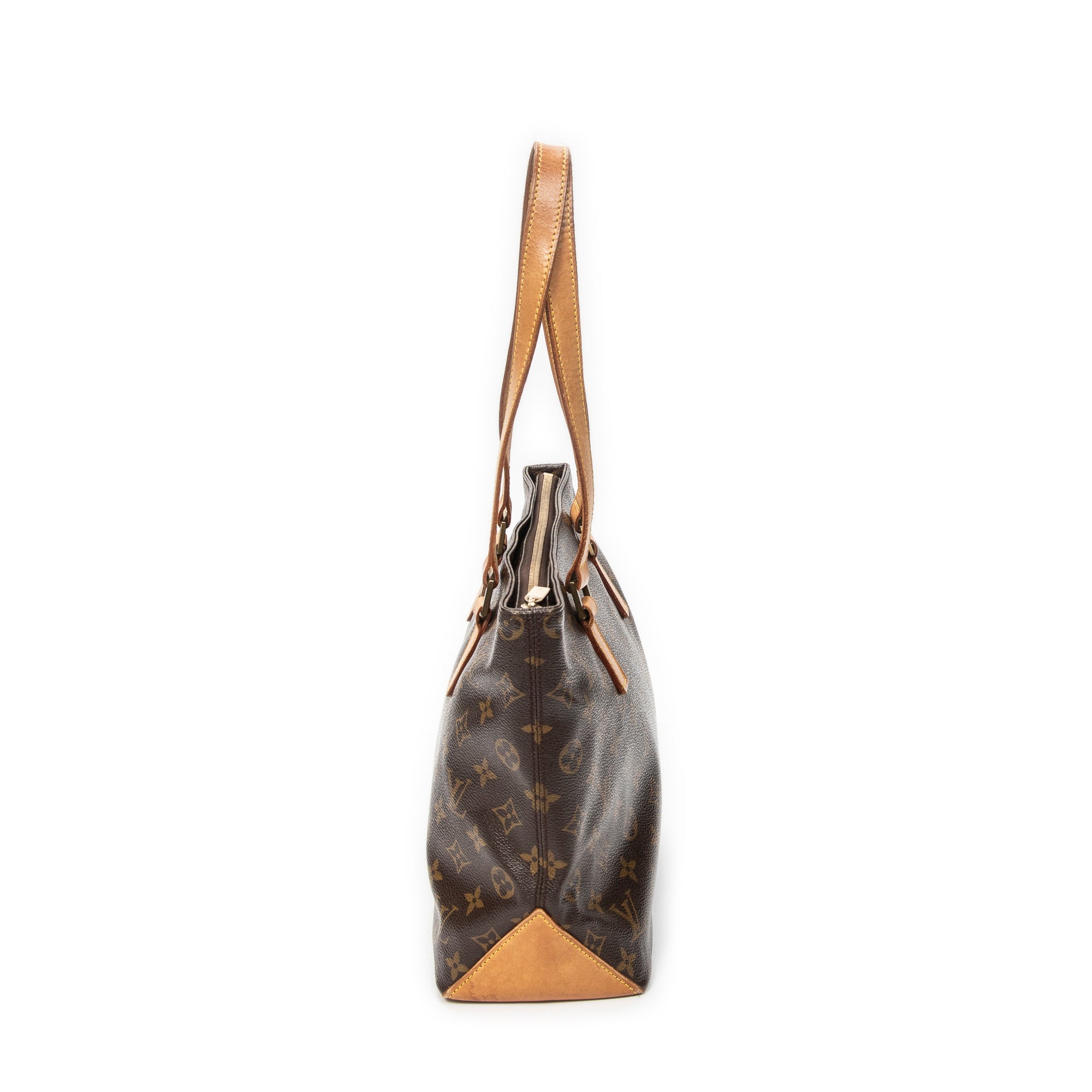 Shoulder Bag Cabas Piano Brown Monogram Canvas