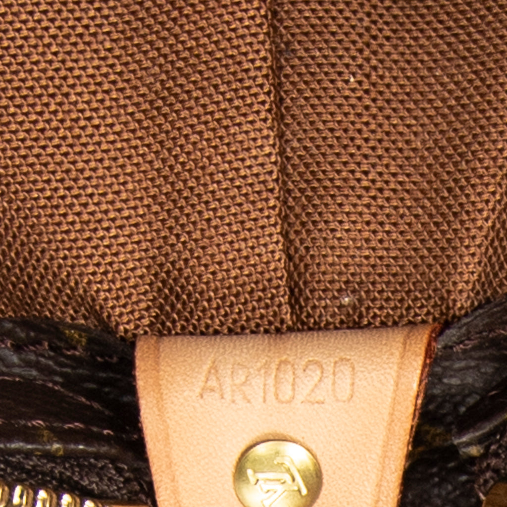 Shoulder Bag Cabas Mezzo Brown Monogram Canvas