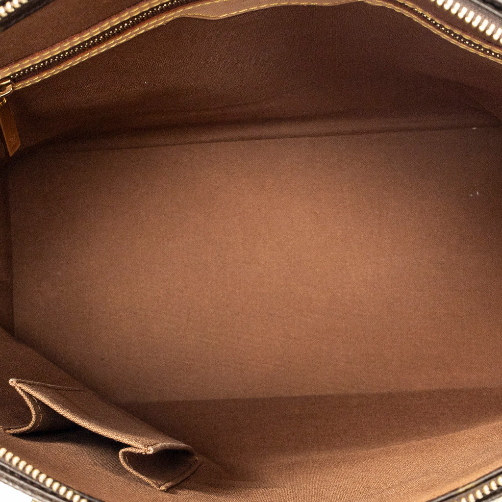 Shoulder Bag Cabas Mezzo Brown Monogram Canvas