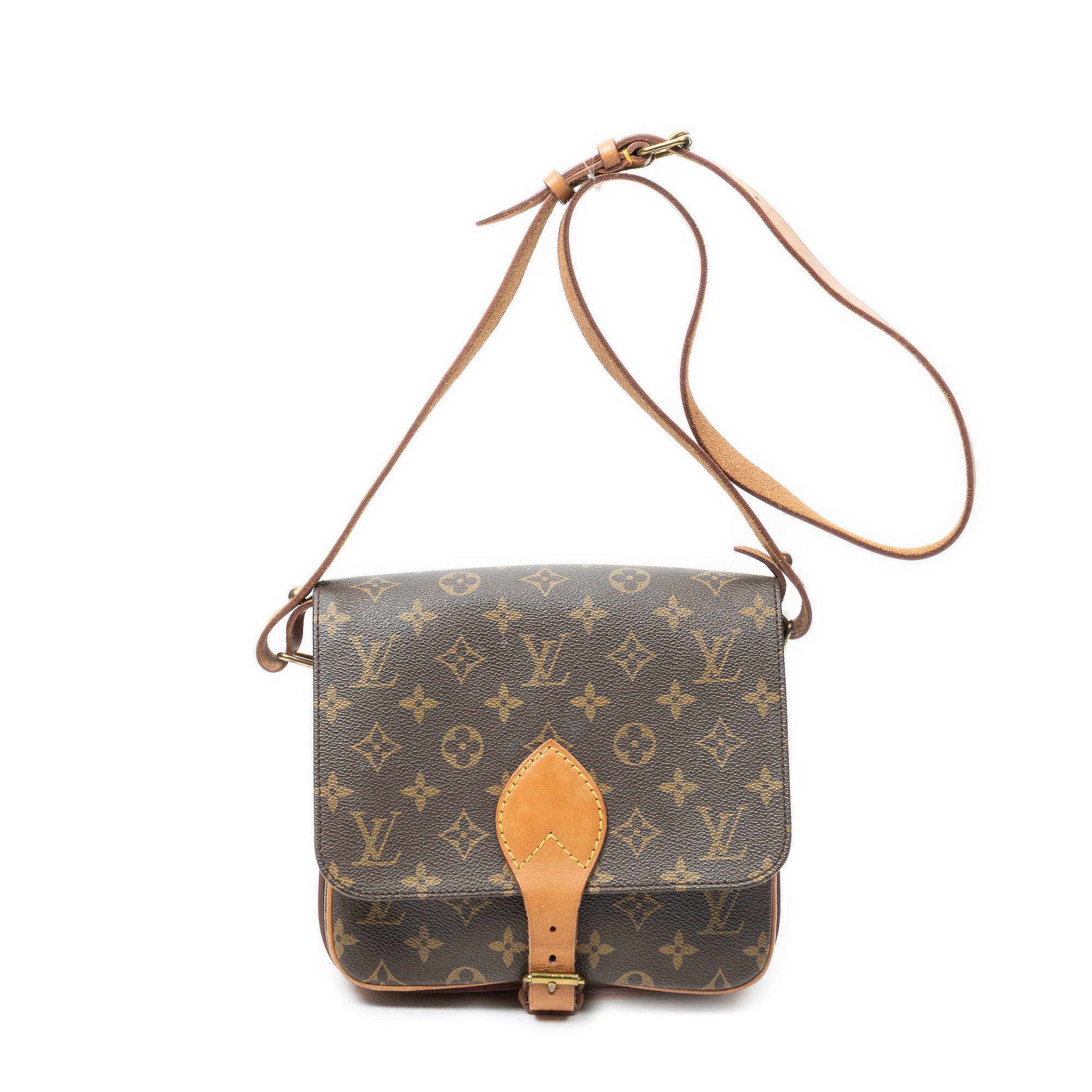 Sac bandoulière Cartouchière MM Toile Monogram Marron