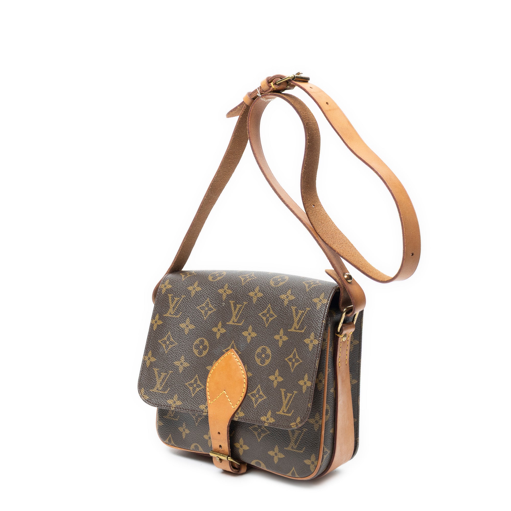 Sac bandoulière Cartouchière MM Toile Monogram Marron
