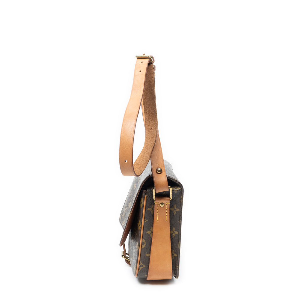 Sac bandoulière Cartouchière MM Toile Monogram Marron