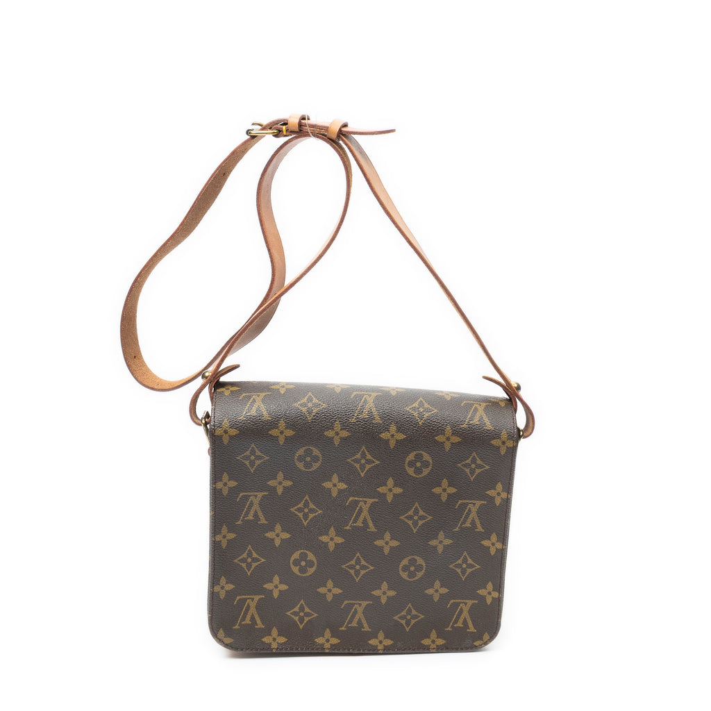 Sac bandoulière Cartouchière MM Toile Monogram Marron