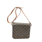 Sac bandoulière Cartouchière MM Toile Monogram Marron