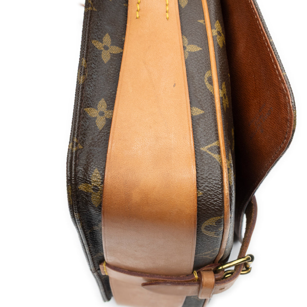 Sac bandoulière Cartouchière MM Toile Monogram Marron