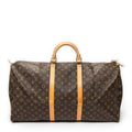 Travel Bag Keepall 60 Brown Monogram Canvas