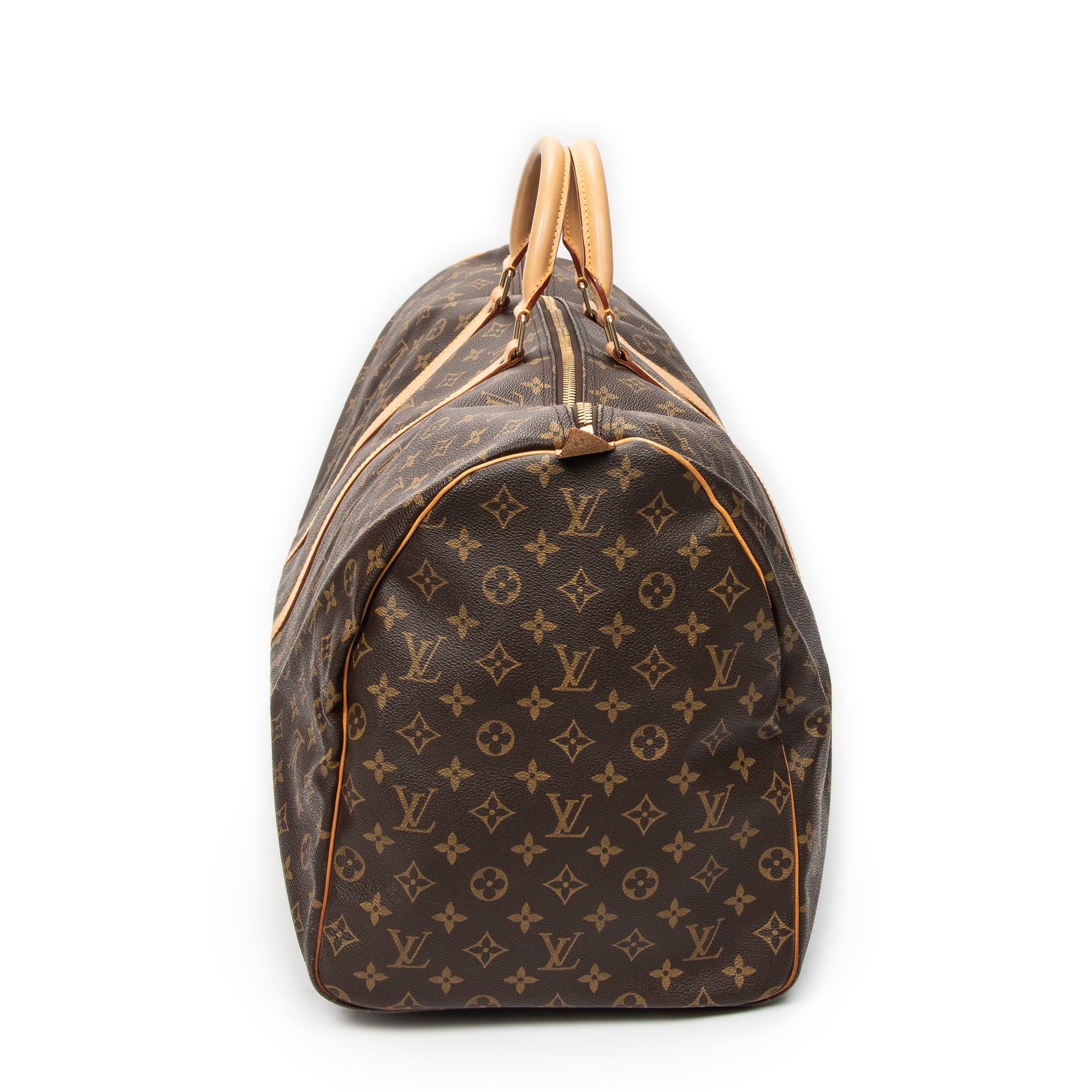 Travel Bag Keepall 60 Brown Monogram Canvas