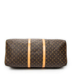 Travel Bag Keepall 60 Brown Monogram Canvas