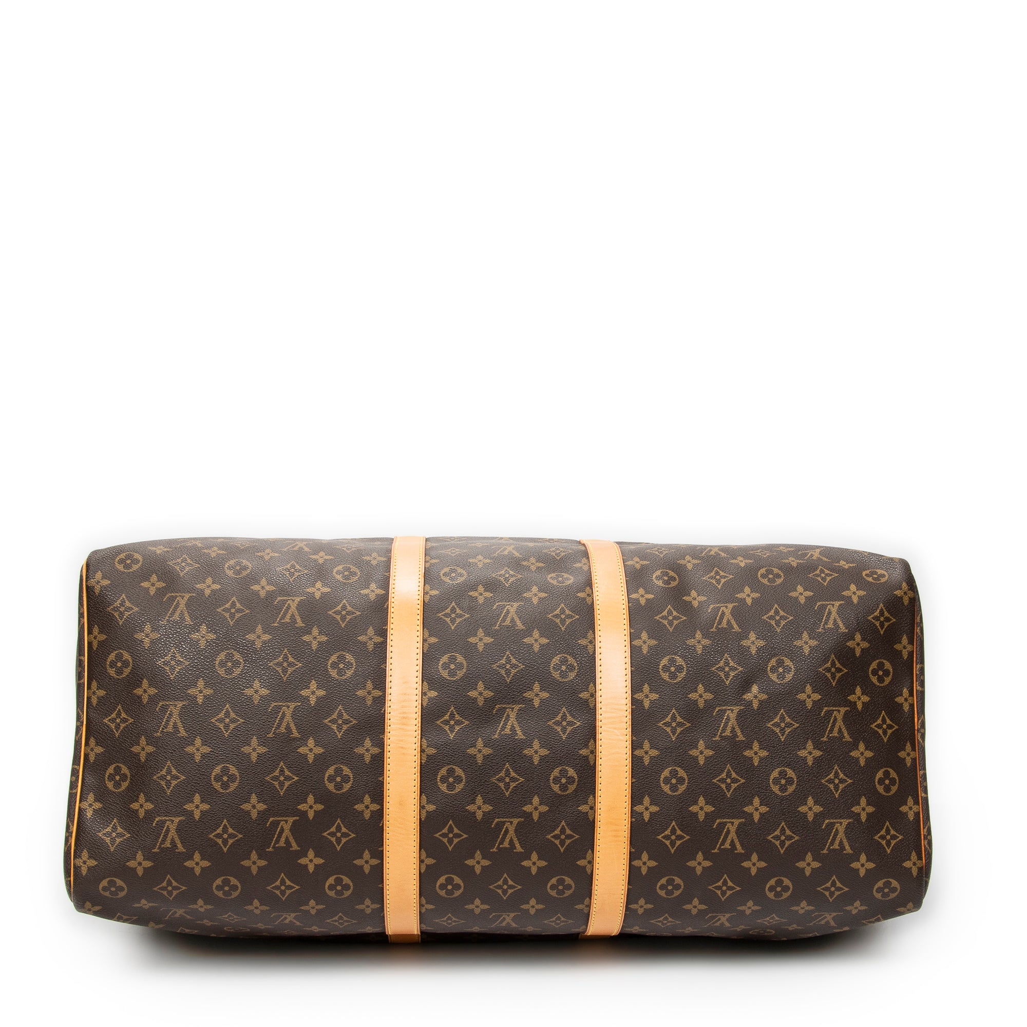 Travel Bag Keepall 60 Brown Monogram Canvas