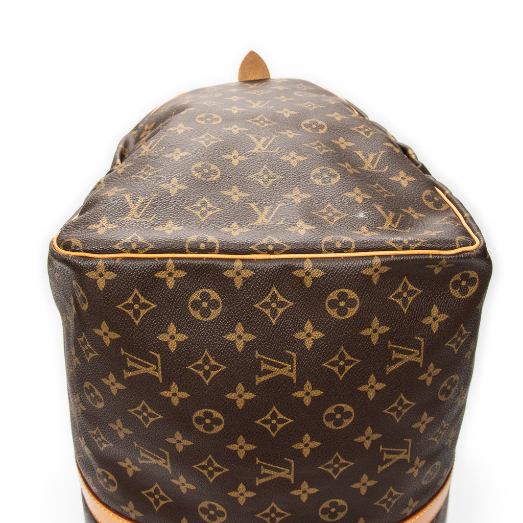 Travel Bag Keepall 60 Brown Monogram Canvas