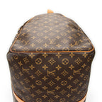 Travel Bag Keepall 60 Brown Monogram Canvas