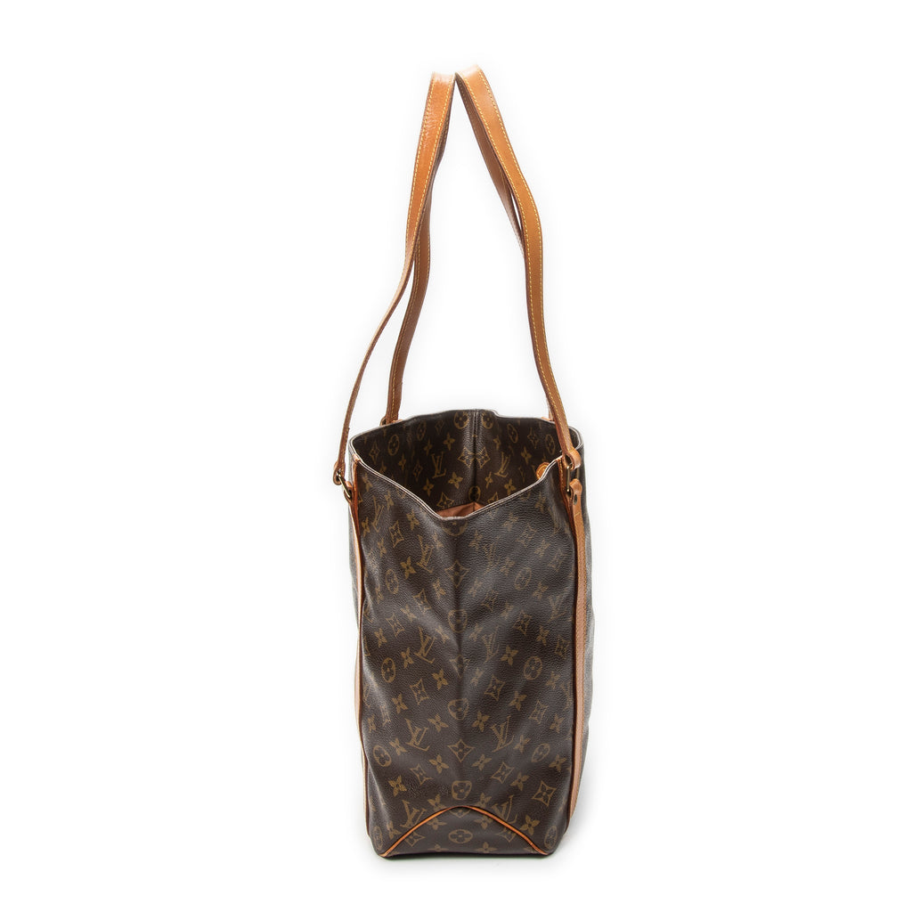 Shoulder Bag Sac Shopping PM Brown Monogram Canvas