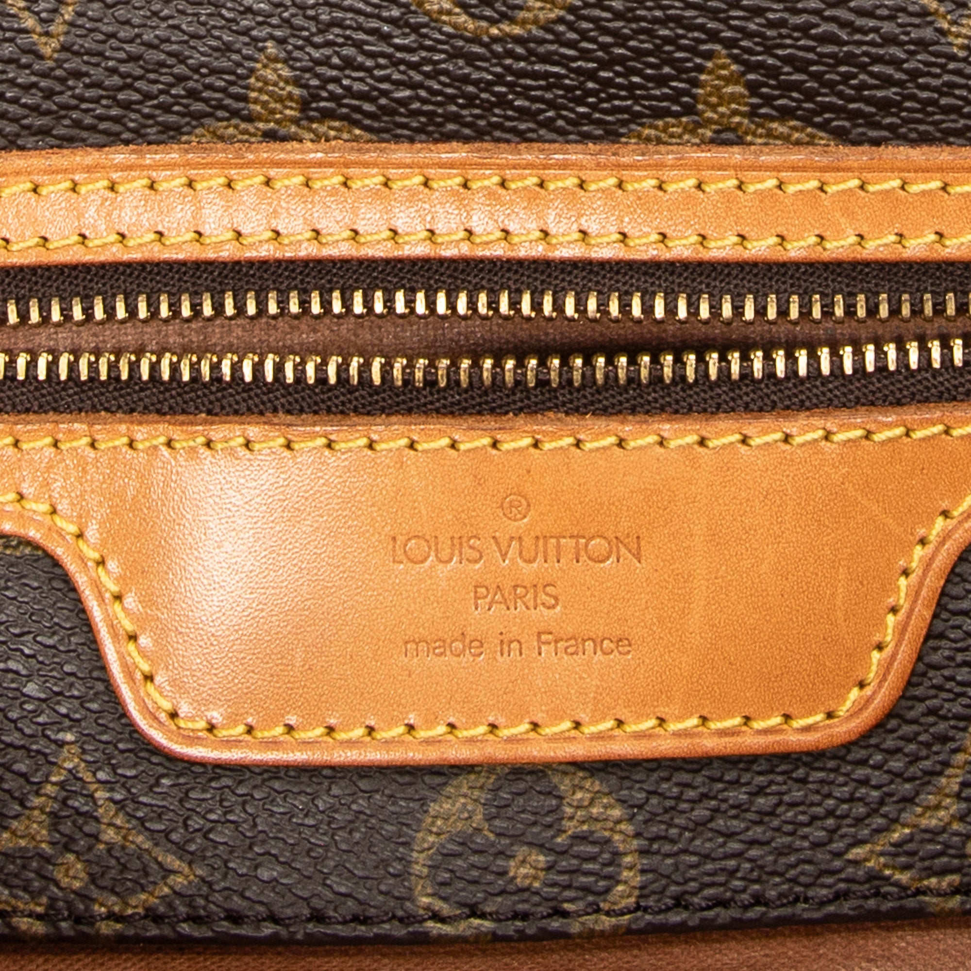 Shoulder Bag Sac Shopping PM Brown Monogram Canvas