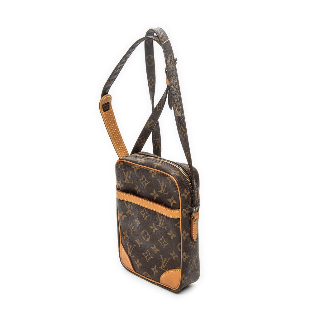 Shoulder Bag Danube Brown Monogram Canvas