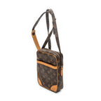 Shoulder Bag Danube Brown Monogram Canvas