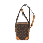 Shoulder Bag Danube Brown Monogram Canvas