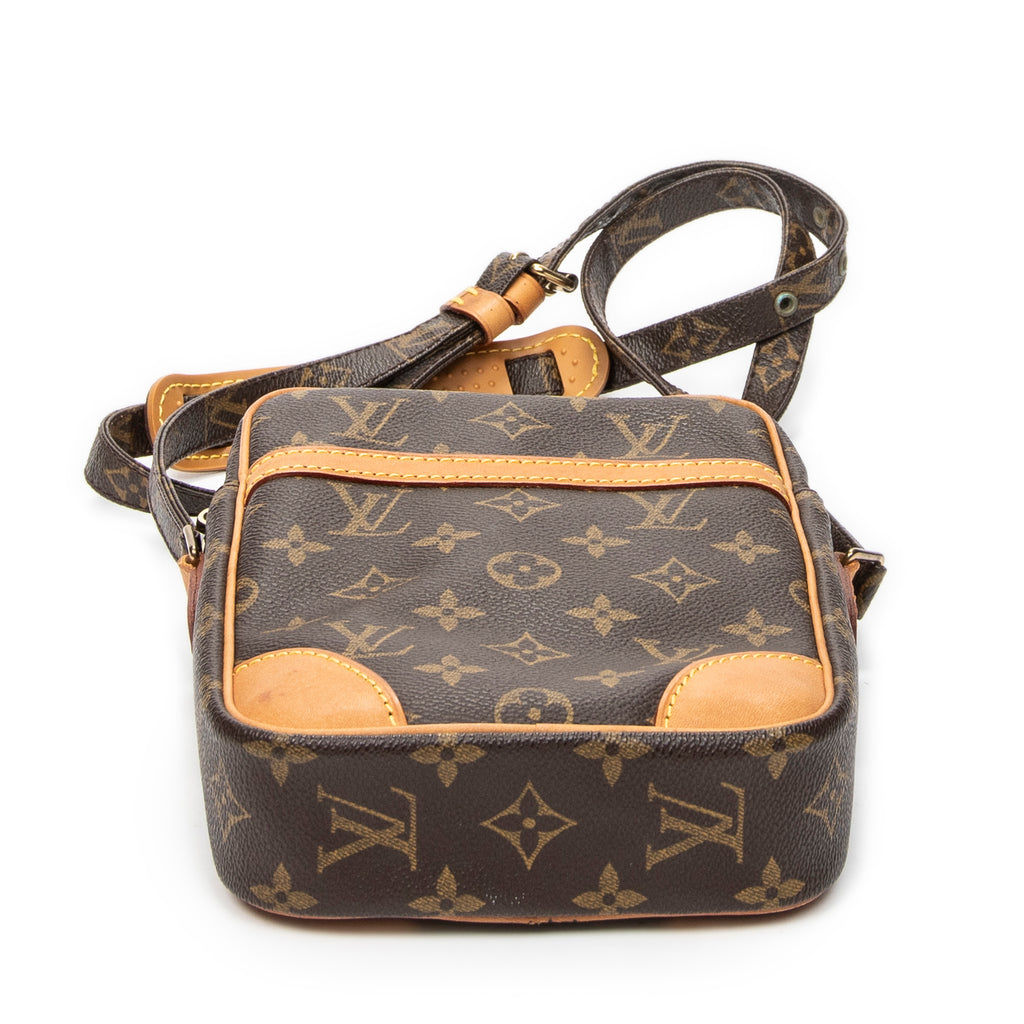 Shoulder Bag Danube Brown Monogram Canvas