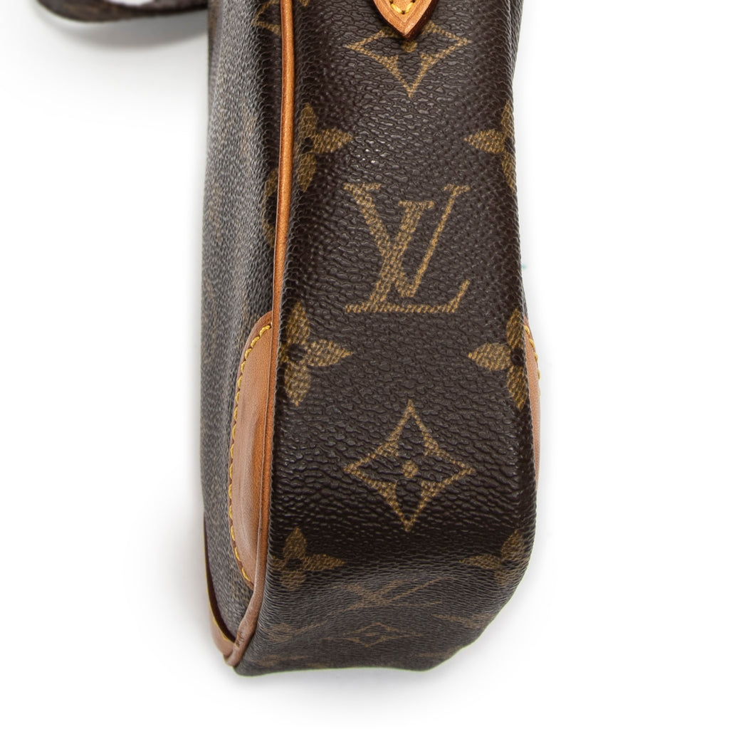 Shoulder Bag Danube Brown Monogram Canvas