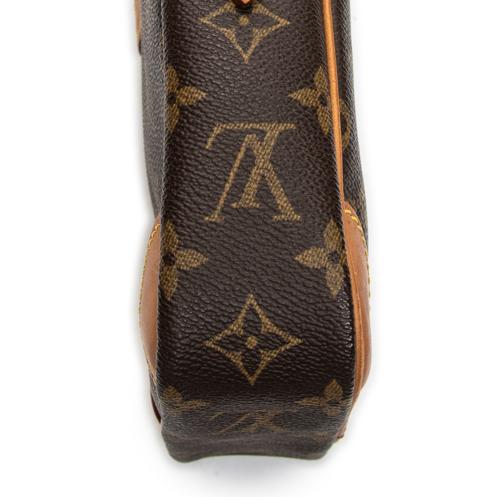 Shoulder Bag Danube Brown Monogram Canvas