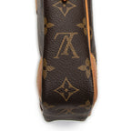 Shoulder Bag Danube Brown Monogram Canvas