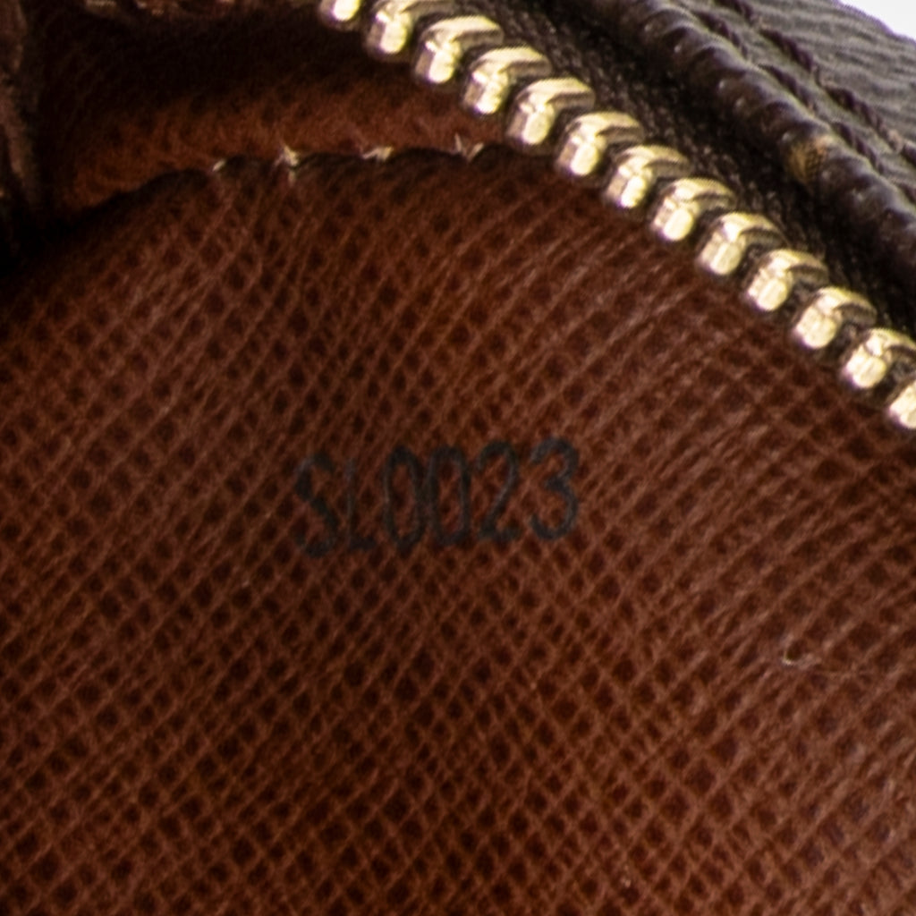 Shoulder Bag Danube Brown Monogram Canvas