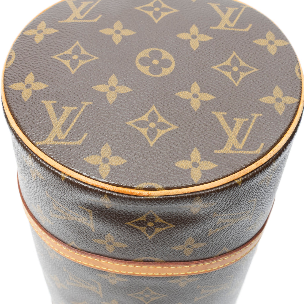 Handbag Papillon 30 Brown Monogram Canvas