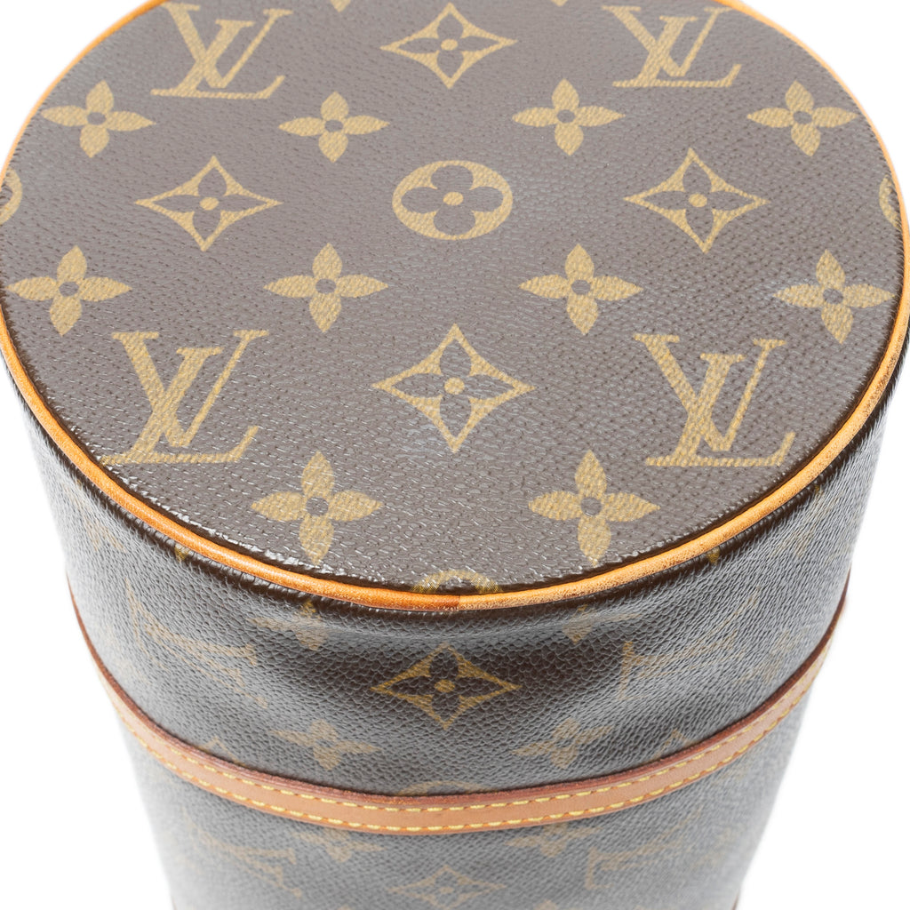 Handbag Papillon 30 Brown Monogram Canvas