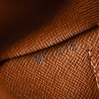 Handbag Papillon 30 Brown Monogram Canvas